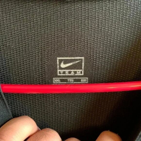 Nike Pro Mens Black Dri-Fit Fitted Base Layer Long Sleeve Shirt - Picture 4 of 5